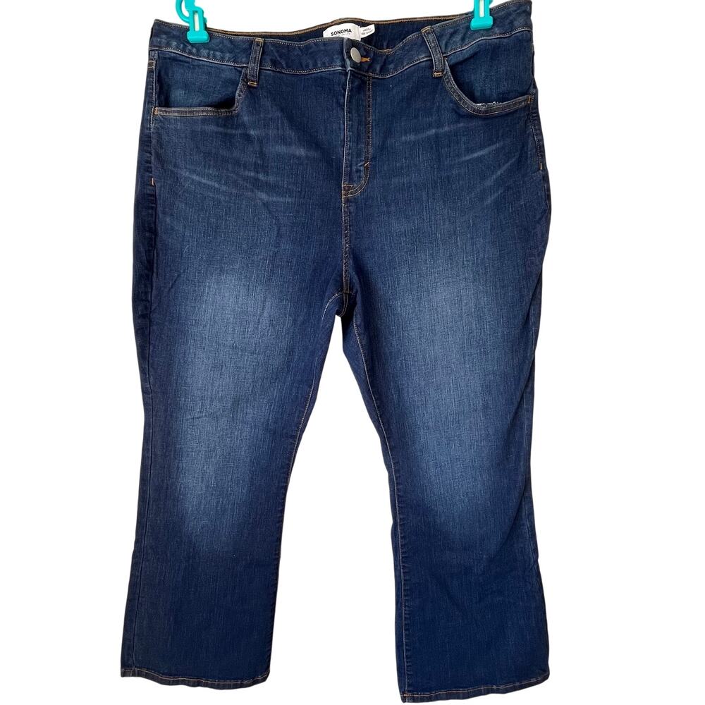 Somona Flared Leg Jeans Size 18W Short